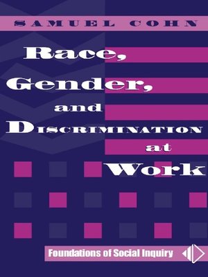 cover image of Race, Gender, and Discrimination At Work